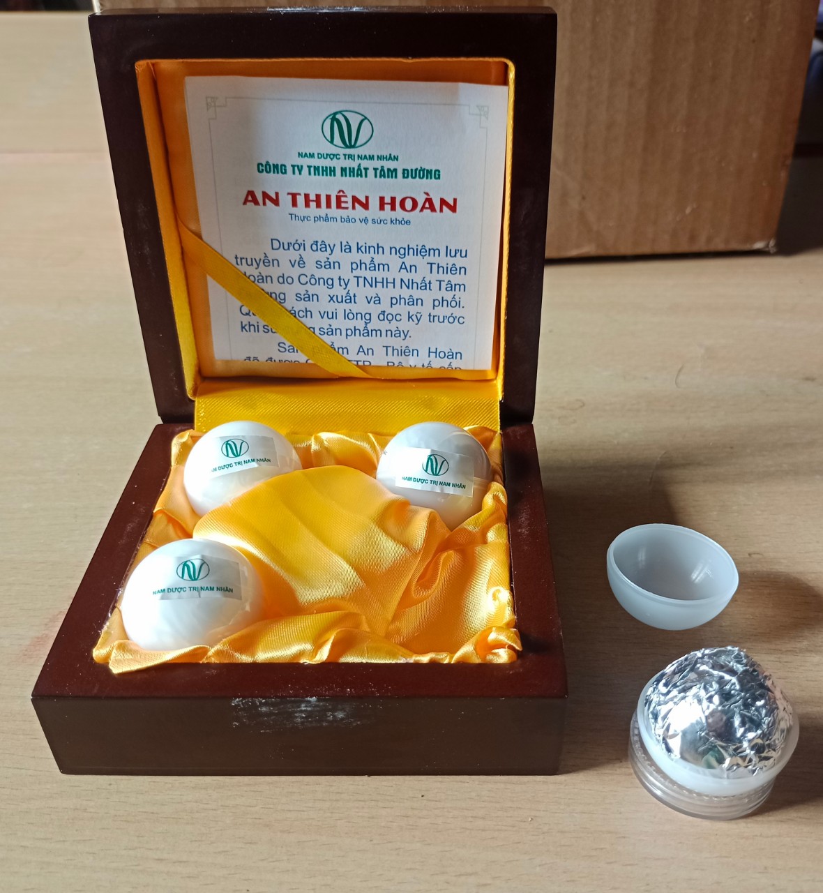 An thiên hoàn hộp 4 viên